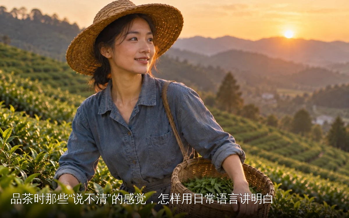 品茶时那些“说不清”的感觉,怎样用日常语言讲明白